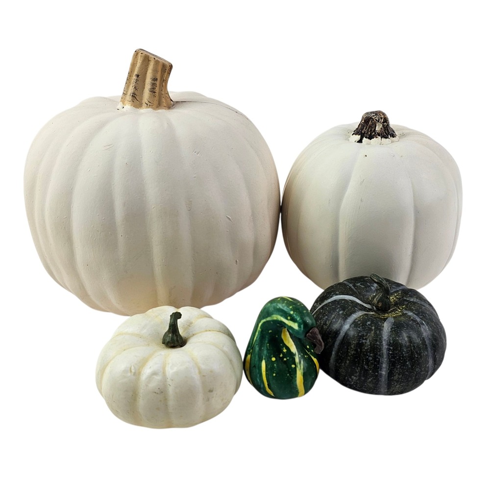 Fall‎ Harvest Pumpkins & Gourds Decorative Table Decor Autumn Thanksgiving Decor